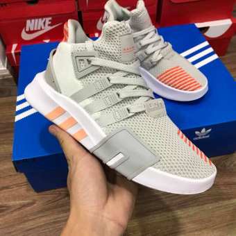 ??FULL BOX?? Giày Sneaker E.Q.T Xám Cam - Giày Thể Thao E.Q.T Xám Cam Nam Nữ