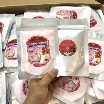Bột đắp mặt collagen cánh hoa hồng(mask dẻo) (cao cấp) mới cập nhật