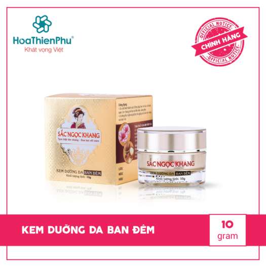 Kem dưỡng da ban đêm Sắc Ngọc Khang 10g