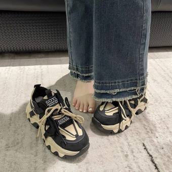 HOÀN TIỀN 15% - Giày nữ sneaker Diemme phối màu đế cao 5p (GiàyBiBi)