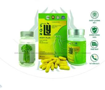 Combo Giảm Cân Đặc Biệt Sờn Lỳ Body Plus - Hỗ Trợ Giảm Béo TẶNG HỘP KẸO CẦN TÂY LIỆU TRÌNH 15 NGÀY