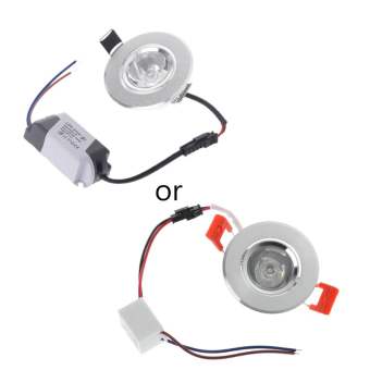 Đèn LED 1W, Đèn Âm Trần Mini Cho Tủ 85-265V