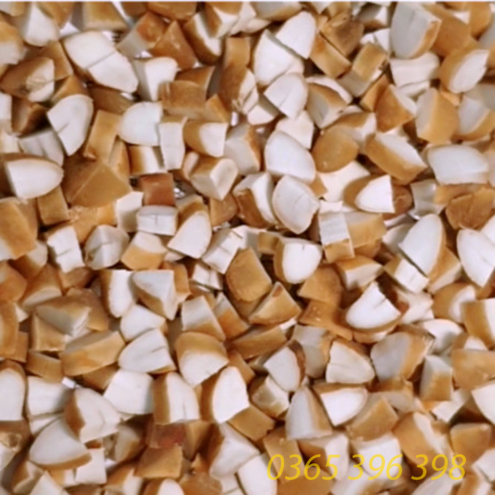 1 Hạt sành ( hạt sang ) trắng của người dân tộc , giải quyết đau dạ dày ( một hạt dùng thử)