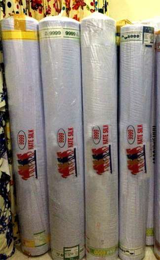 VẢI KATE SILK (MÀU TRẮNG) - MAY ÁO SƠMI, ĐẦM/VÁY, ÁO BLOUSE, ĐỒNG PHỤC HỌC SINH (NAM/ NỮ)