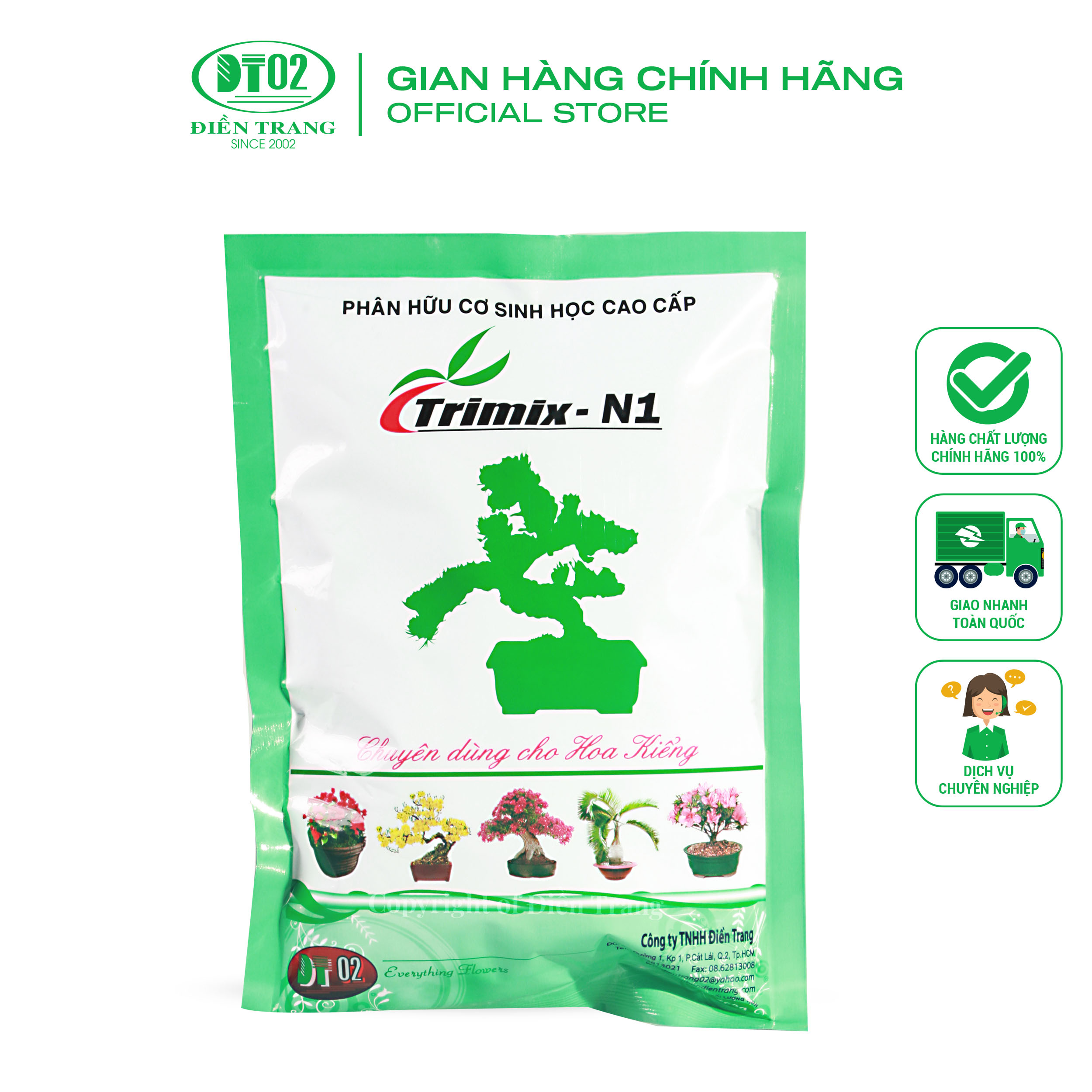 Phân viên cho hoa kiểng hoa lan 700g,phục hồi cây, ra hoa chống rụng trái