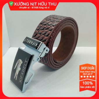 Thắt Lưng Nam/Dây Nịt Nam cao cấp DK-T37 rộng 36mm khóa lăn, dây lưng nam CARTELO - [GINKA]