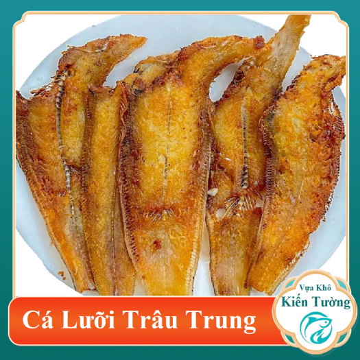 KHÔ CÁ LƯỠI TRÂU LOẠI TRUNG 1000gr ĐẶC SẢN CÀ MÀU- Vựa Khô Kiến Tường