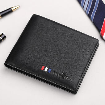 Ví nam William Polo 171330 Ví ngang 2 ngăn đựng tiền Da bò cao cấp Bảo hành 12 tháng