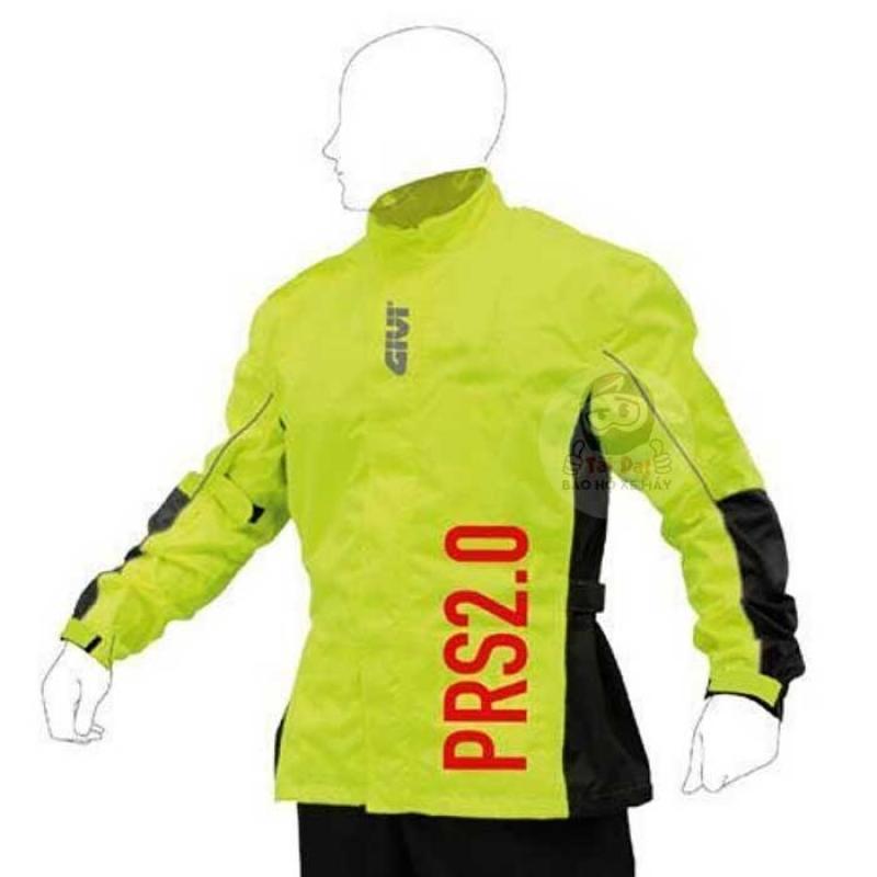 Áo mưa bộ givi prs2.0 đi motor siêu nhẹ