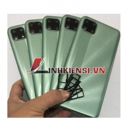 Vỏ realme c11 màu xanh lá kèm khay sim