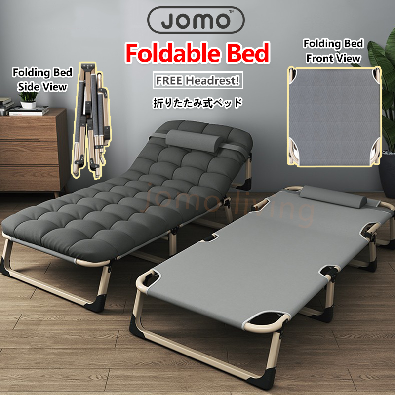 Fold Bed Single - Portable Lightweight Japanese Folding Bed For