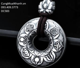 MẶT DÂY CHUYỀN BÁT BẢO TÂM KINH - DC583