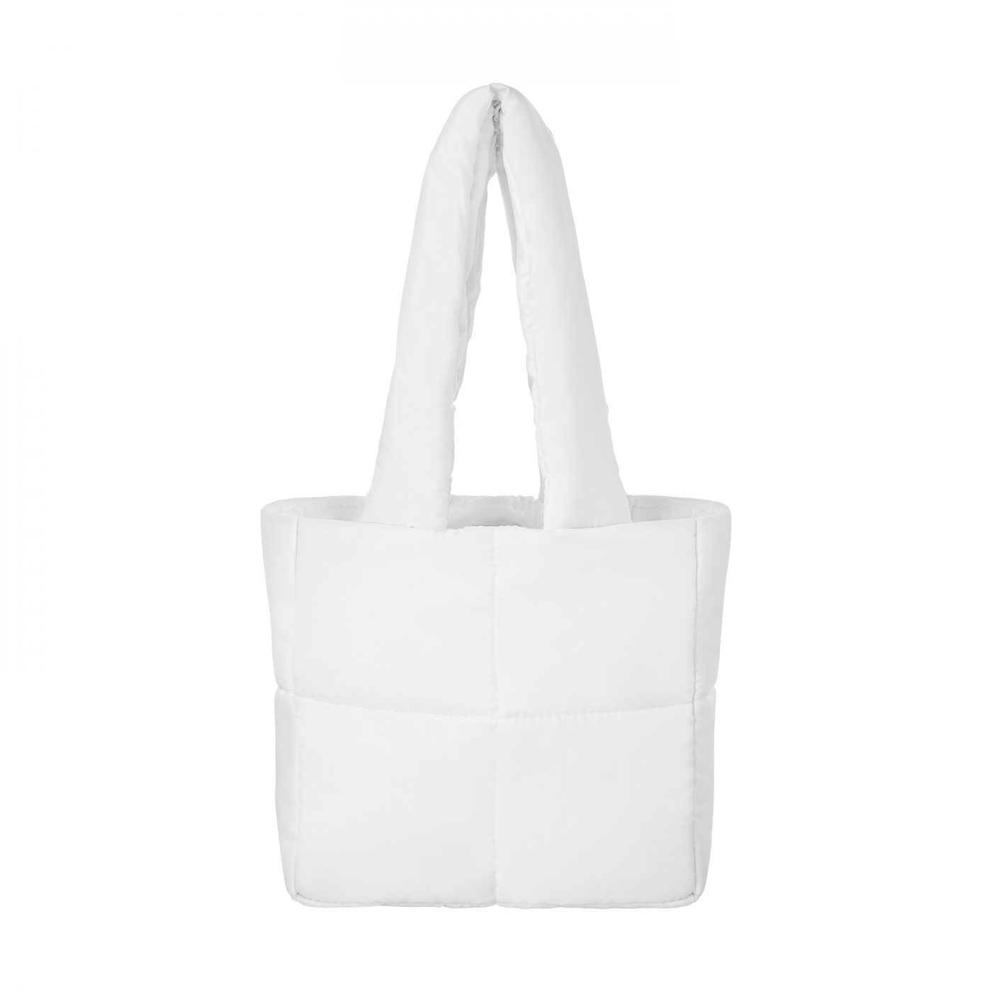 Túi xách nylon size medium, là min - medium puffer bag