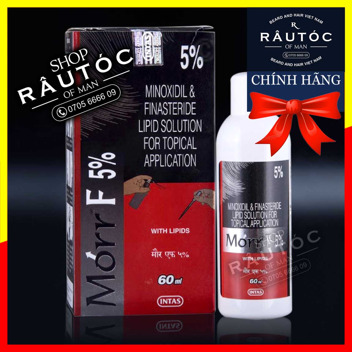 Minoxidil & finasteride 5% - morr f5