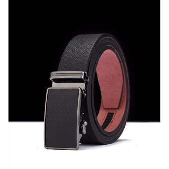 Dây Nịt - Thắt Lưng Nam Da Bò Thật Loại 1- BỀN ĐẸP - KHÓA TỰ ĐỘNG(Đen và cafe 1177)