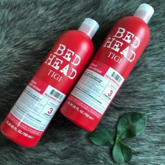 Dầu Gội TIGI ĐỎ BED HEAD Phục Hồi Hư Tổn Cấp Độ 3 (gội + Xả)