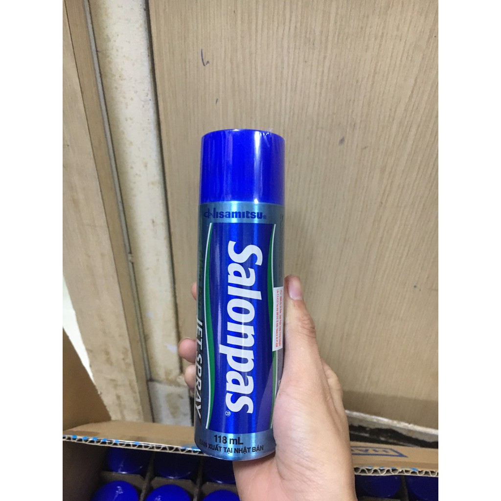 Chai xịt salonpas giảm đau nhanh