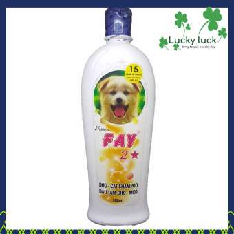 Sữa tắm chó mèo - sữa tắm diệt ve bọ chét - Sữa tắm Fay 2 sao 300ml