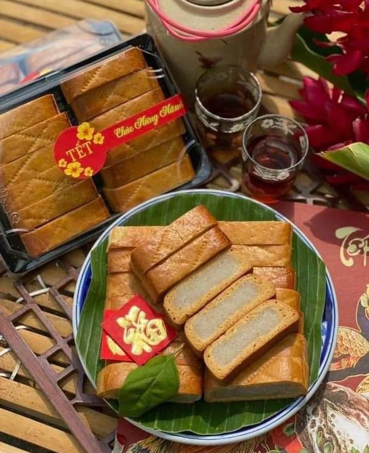 Bánh Xà Lam dừa nướng