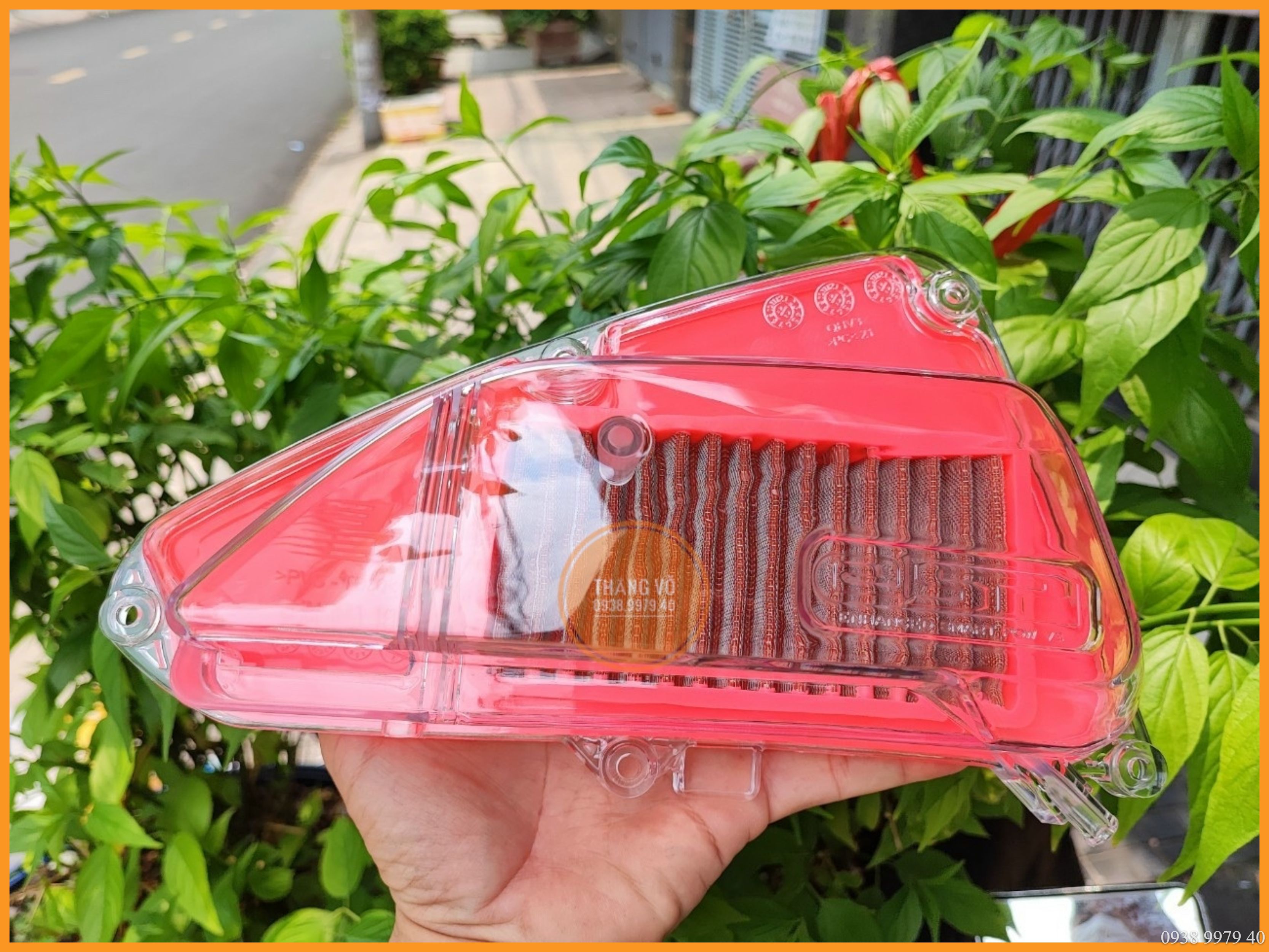 Lọc gió Scoopy, Ốp lọc gió Scoopy 2021-2022 trong suốt đồ chơi phụ kiện Scoopy