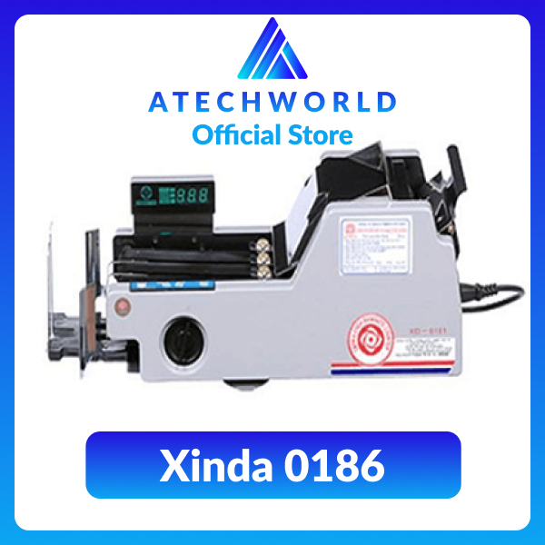 Máy đếm tiền văn phòng giá tốt xinda 0186 - hàng chính hãng - có xuất vat