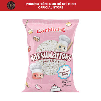 Kẹo xốp marshmallow trắng 1kg