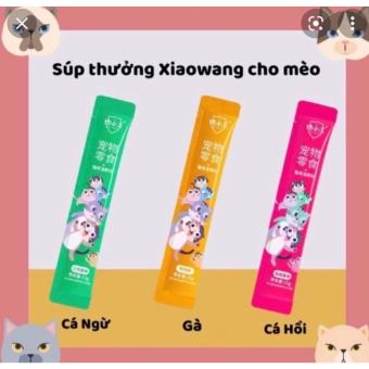 Soup Thưởng Cho Mèo Thanh 15G - Súp Thưởng Shizuka/Catfood/Xiaowang