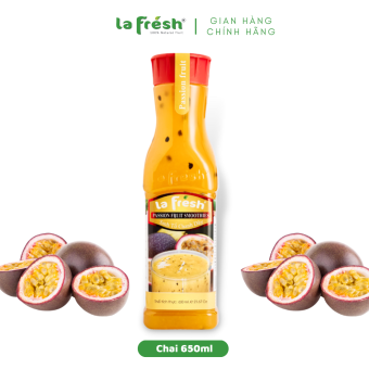 Sinh Tố Chanh Dây Lafresh Đà Lạt 650ml