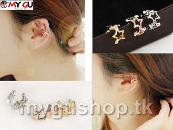 Khuyên tai kẹp một bên cá tính BT10