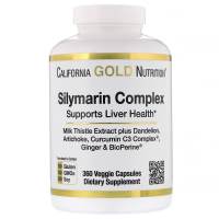 California Gold Nutrition Silymarin Complex 120 Veggie Capsules/360 Veggie Capsules