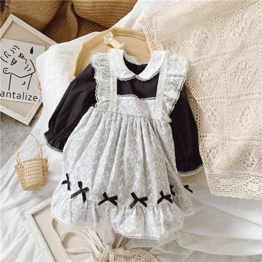 Giảm giá Váy đầm babydoll cho bé gái màu trắng vải cotton thô hạt thêu ren  tay phồng siêu xinh - Mềm, mát và an toàn cho bé từ 6-32 kg |