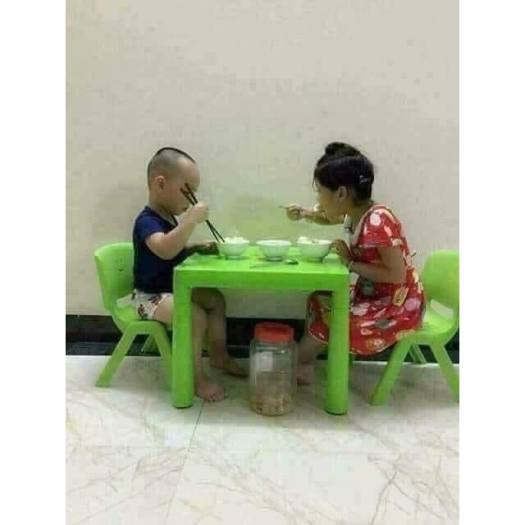 Bộ bàn ghế học sinh Việt Nhật (1 bàn+2 ghế)