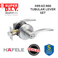HAFELE 499.63.986 Tubular Lever Set - Zinc Diecast [5 Years Mechanism Warranty]