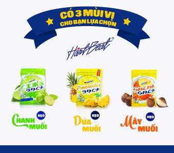 Kẹo Chanh Muối/ Dứa Muối / Mây muối / Chanh dây / Xoài Muối ớt Thái Lan 120g