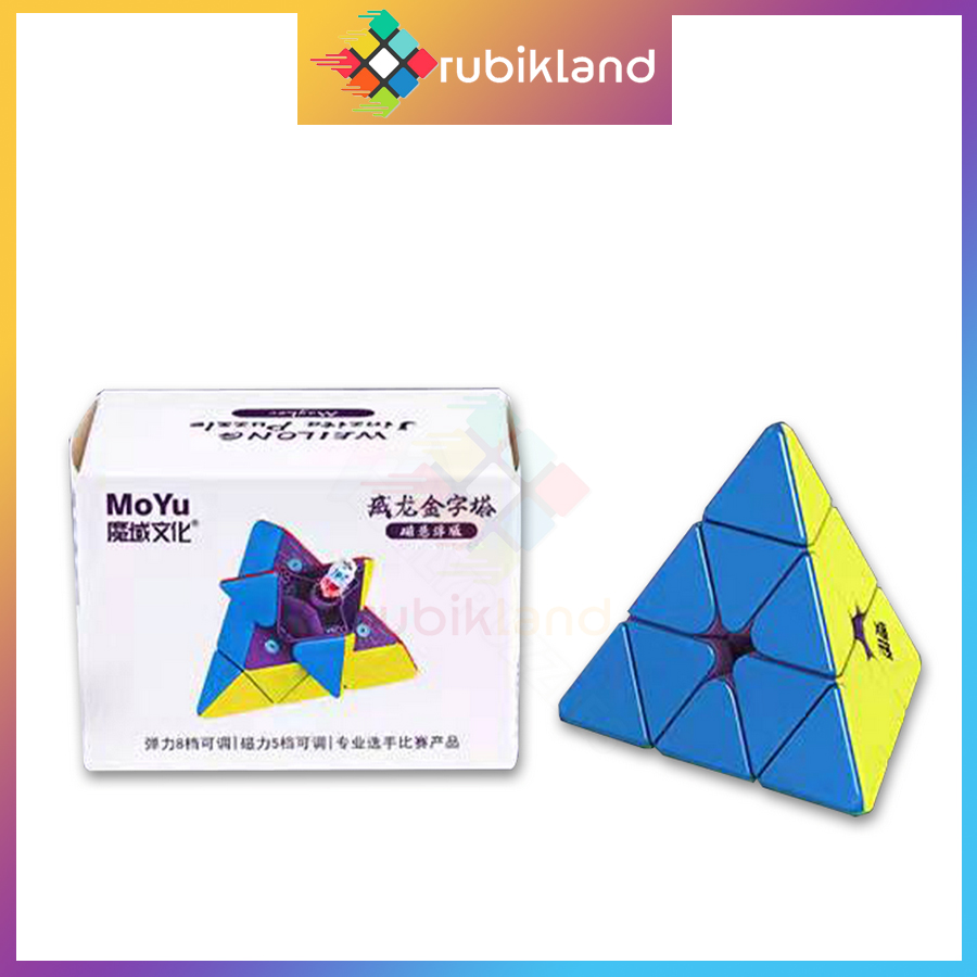Rubik Tam Giác MoYu WeiLong Pyraminx Maglev Rubic Biến Thể Có Nam Châm Đồ