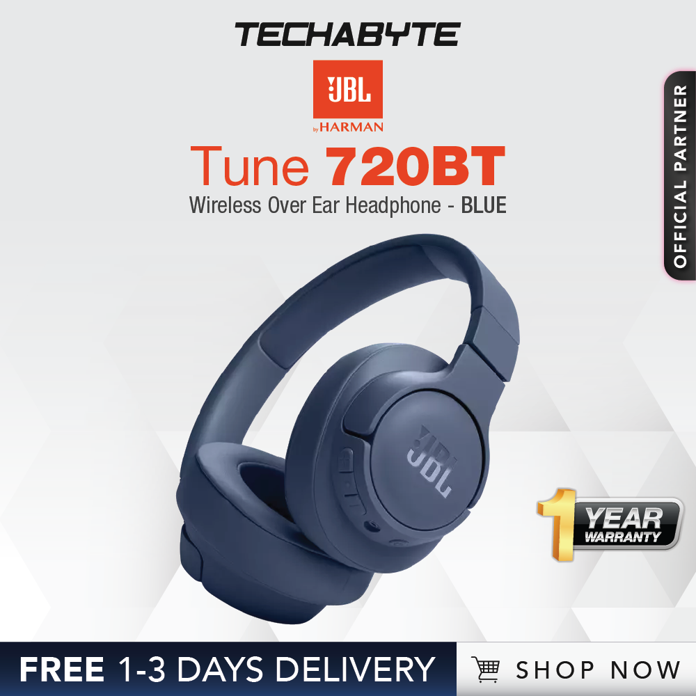 Buy JBL TUNE 720BT BLUETOOTH WIRELESS ON-EAR HEAPHONES - WHITE Online in  Singapore