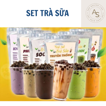 SET TRÀ SỮA TẶNG KÈM CÔNG THỨC