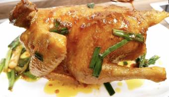 Sốt gà chưng/hấp nước mắm nhỉ