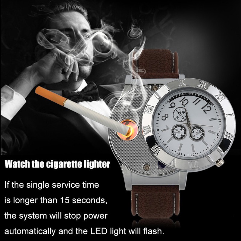 Rechargeable discount analog watch