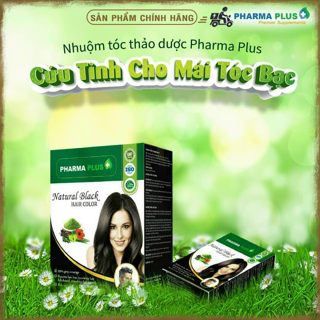 Nhuộm tóc thảo dược Pharma Plus