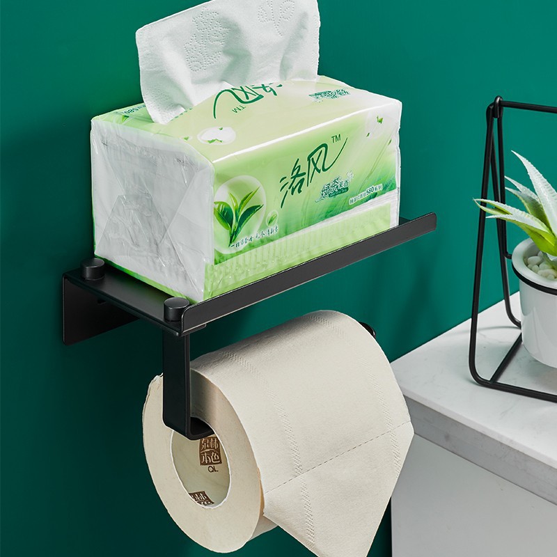Kệ để cuộn giấy vệ sinh dán tường tiện dụng