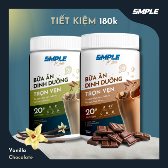 Combo Tiết Kiệm 180k Simple Meal Bột Uống Thay Thế Bữa Ăn