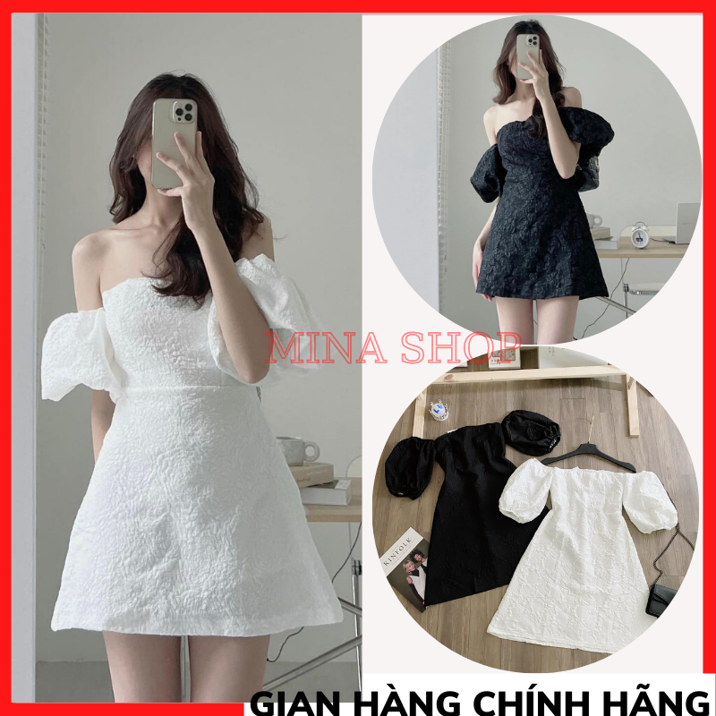 10 Mẫu đầm trễ vai body sang chảnh mix đồ cực xinh cho phái đẹp