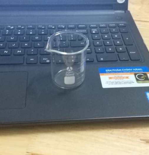 Cốc đốt thấp thành dùng cho phòng thí nghiệm 50ml