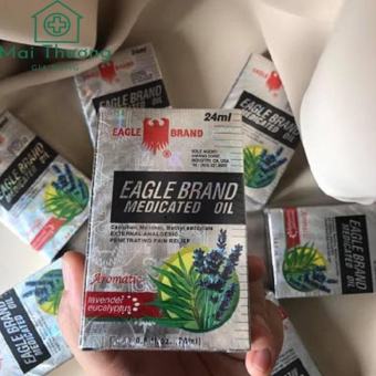 Dầu Gió con Ó Trắng Eagle Brand Lavender Aromatic 24ml