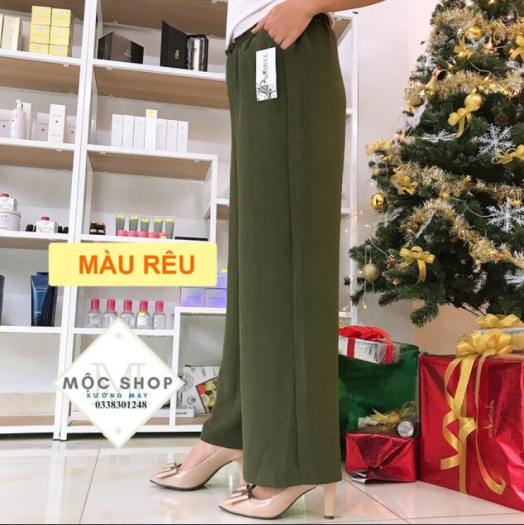 QUẦN ĐŨI DÀI ỐNG RỘNG NỮ THỜI TRANG