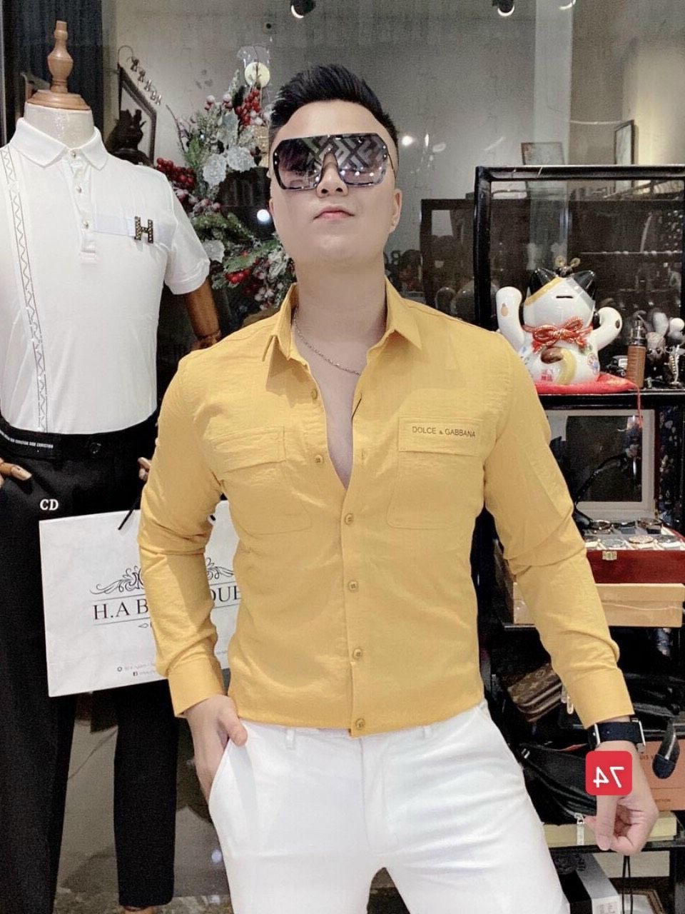 Áo sơ mi đũi dài tay cao cấp lunastore86