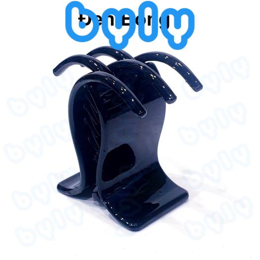 Kẹp tóc càng cua 5 răng màu đen gắp không gãy - ByLy Store