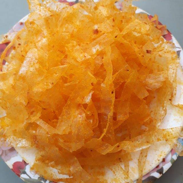 500g bánh tráng trộn sa tế Long An cắt sợi cực ngon