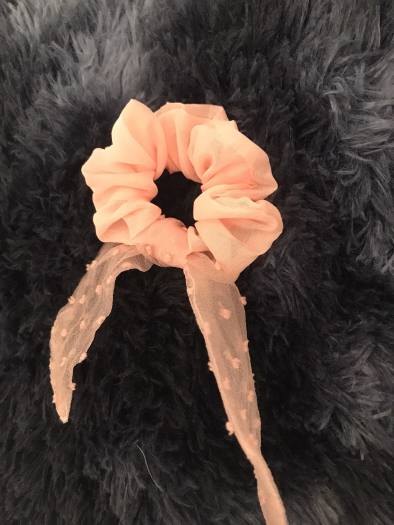 Dây Buộc Tóc Scunchies Vải Voan Phong Cách Hàn Quốc